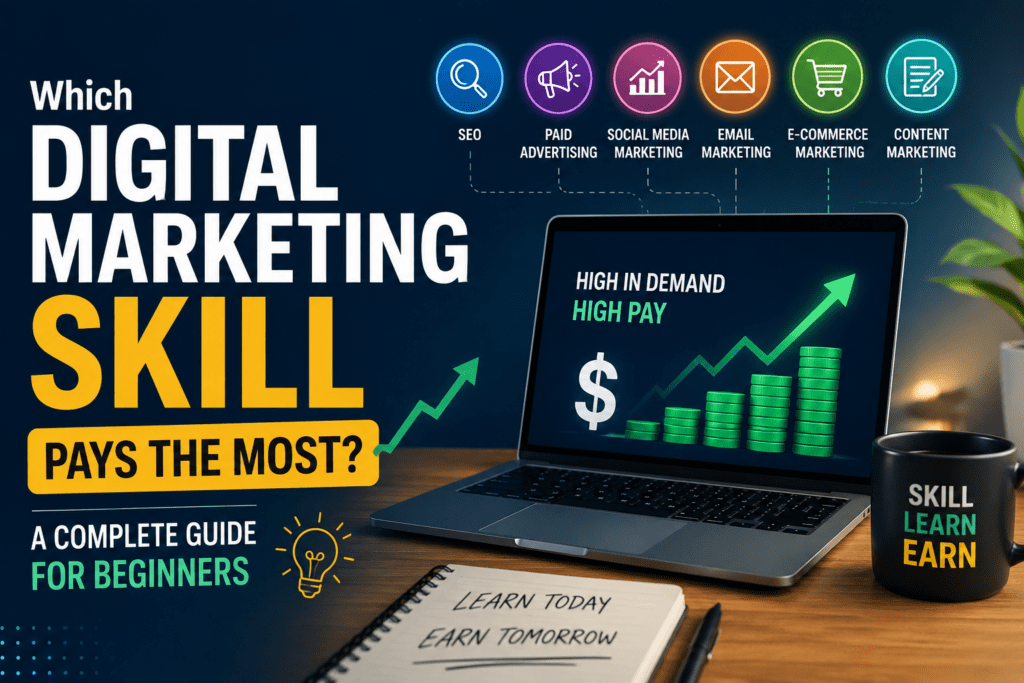  Which Digital Marketing Skill Pays the Most? A Complete Guide for Beginners