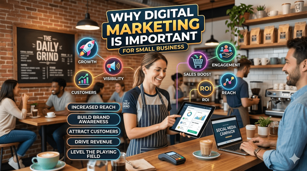 WHY DIGITAL MARKETING IS IMPORTANT FOR SMALL BUSINESS